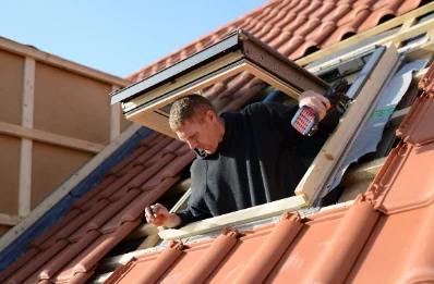 Pose de fenêtres de toit Velux à Abère